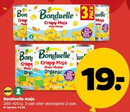 Netto Bonduelle Crispy Majs tilbud