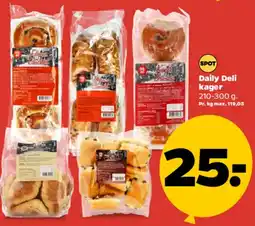 Netto Daily Deli kager / bagværk tilbud