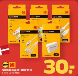 Netto Opladerkabel eller stik tilbud