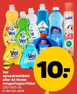 Netto Vel opvaskemiddel / rengøringsartikler tilbud