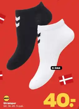 Netto Strømper (ankel) 5-pak tilbud