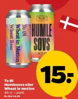 Netto To Øl - Humlesovs / Wheat in Motion tilbud