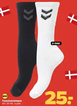 Netto Tennissokker (3-pak) tilbud