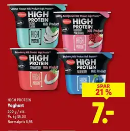 Lidl HIGH PROTEIN Yoghurt tilbud