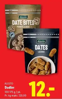 Lidl ALESTO Dadler tilbud