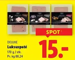 Lidl DELUXE Luksuspaté tilbud