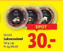 Lidl DELUXE Luksussalami tilbud