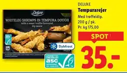 Lidl DELUXE Tempurarejer tilbud