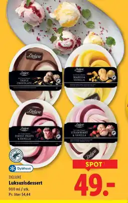 Lidl DELUXE Luksusisdessert tilbud