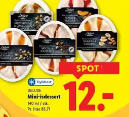 Lidl DELUXE Mini-isdessert tilbud