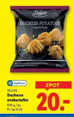 Lidl DELUXE Duchesse ovnkartofler tilbud