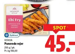 Lidl VITASIA Panerede rejer tilbud