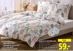 Lidl LIVARNO® Sengesæt af mikrofibersatin tilbud
