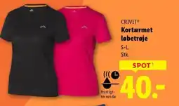 Lidl CRIVITⓇ Kortærmet løbetrøje tilbud