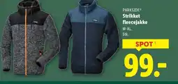 Lidl PARKSIDEⓇ Strikket fleecejakke tilbud