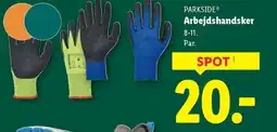Lidl PARKSIDE® Arbejdshandsker tilbud