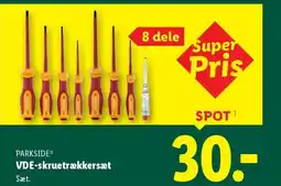Lidl PARKSIDE® VDE-skruetrækkersæt tilbud