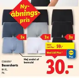 Lidl ESMARA® Boxershorts tilbud
