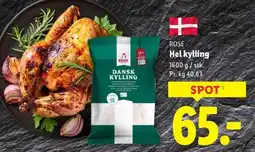 Lidl ROSE Hel kylting tilbud