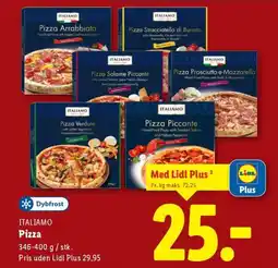 Lidl ITALIAMO Pizza tilbud