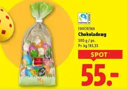 Lidl FAVORINA Chokoladeæg tilbud