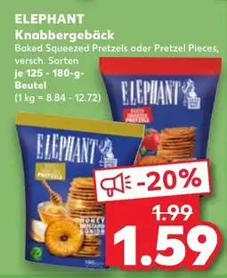 Kaufland DE ELEPHANT Knabbergebäck tilbud