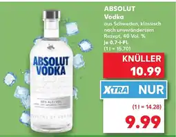 Kaufland DE ABSOLUT Vodka tilbud