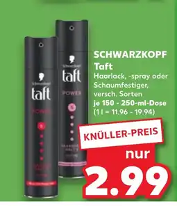Kaufland DE SCHWARZKOPF Taft tilbud