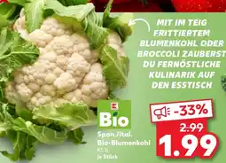 Kaufland DE Span./ital. Bio-Blumenkohl tilbud