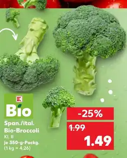 Kaufland DE Span./ital. Bio-Broccoli tilbud