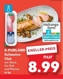 Kaufland DE K-PURLAND Schweine- filet tilbud