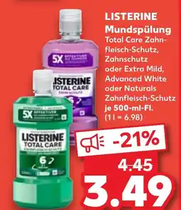 Kaufland DE LISTERINE T Mundspülung tilbud