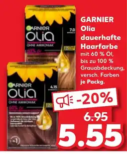 Kaufland DE GARNIER Olia dauerhafte Haarfarbe tilbud
