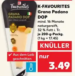 Kaufland DE K-FAVOURITES Grana Padano DOP tilbud