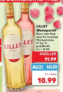 Kaufland DE LILLET Weinaperitif tilbud