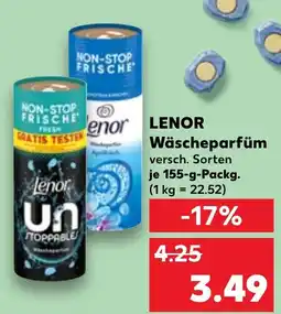 Kaufland DE LENOR Wäscheparfüm tilbud