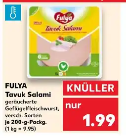 Kaufland DE FULYA Tavuk Salami tilbud