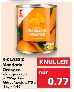 Kaufland DE K-CLASSIC Mandarin- Orangen tilbud