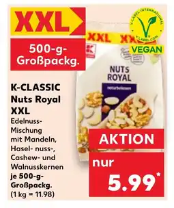 Kaufland DE K-CLASSIC Nuts Royal XXL tilbud