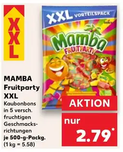 Kaufland DE MAMBA Fruitparty XXL tilbud
