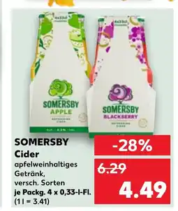 Kaufland DE SOMERSBY Cider tilbud