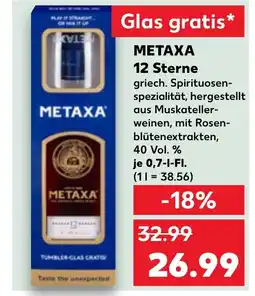 Kaufland DE METAXA 12 Sterne tilbud