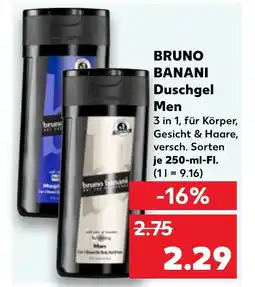 Kaufland DE BRUNO BANANI Duschgel Men tilbud