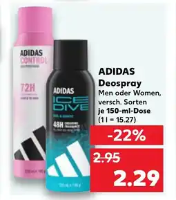 Kaufland DE ADIDAS Deospray tilbud