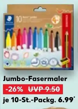 Kaufland DE Jumbo-Fasermaler tilbud
