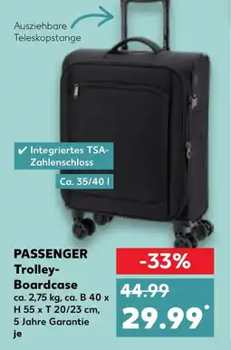 Kaufland DE PASSENGER Trolley- Boardcase tilbud