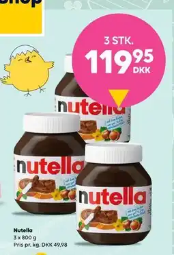 BorderShop Nutella tilbud