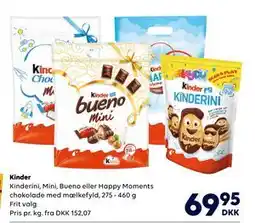 BorderShop Kinder tilbud
