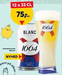 BorderShop Kronenbourg 1664 Blanc 5% tilbud