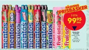 BorderShop Mentos eller Fruit-tella tilbud